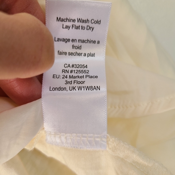 🌼 NWT Anthropologie Dolan Left Coast Ivory Top, Medium 🌼 - Picture 8 of 8